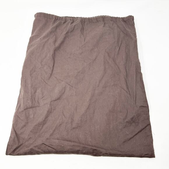 Gucci Made In Italy Drawstring Cotton Luxury Dust Bag Storage‎ 14" x 17" Brown - Picture 5 of 5